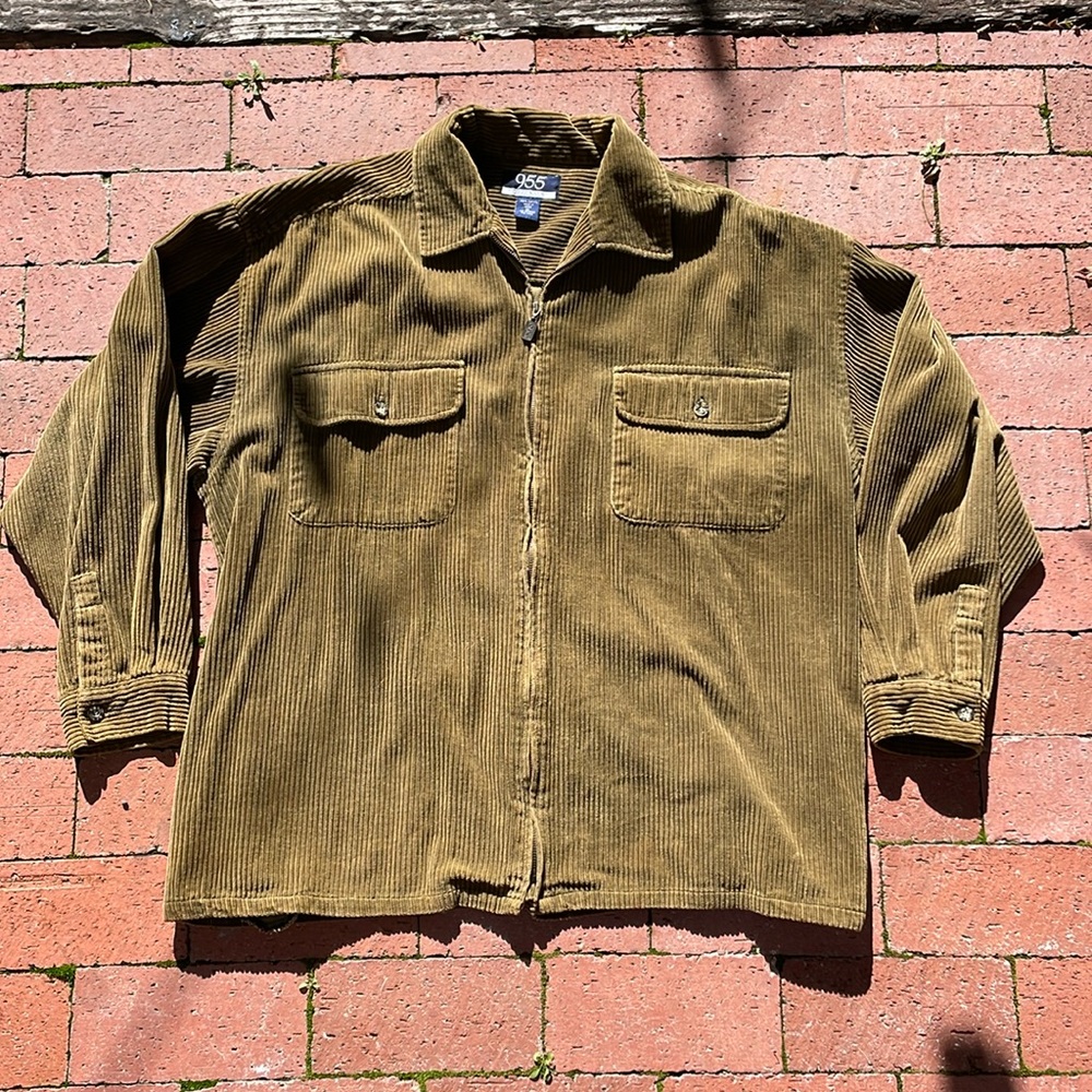 Vintage 955 corduroy zip